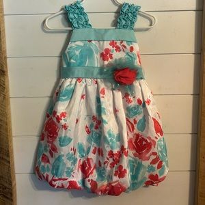 Rare Editions 3T Ruffle Floral Dress